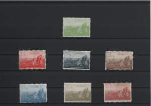 Serbien 5 bis 50 Para 1915